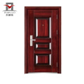 hot sale main entrance exterior single leaf steel door from China